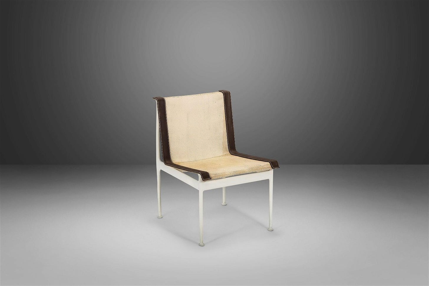 Armless Mid-Century Modern Patio Chair by Richard Schultz for Knoll USA c. 1966