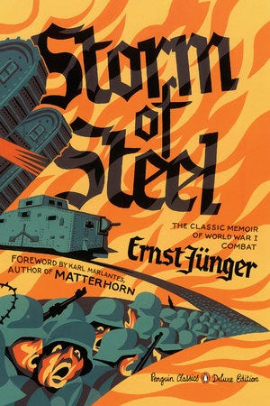 Storm of Steel by Ernst Junger