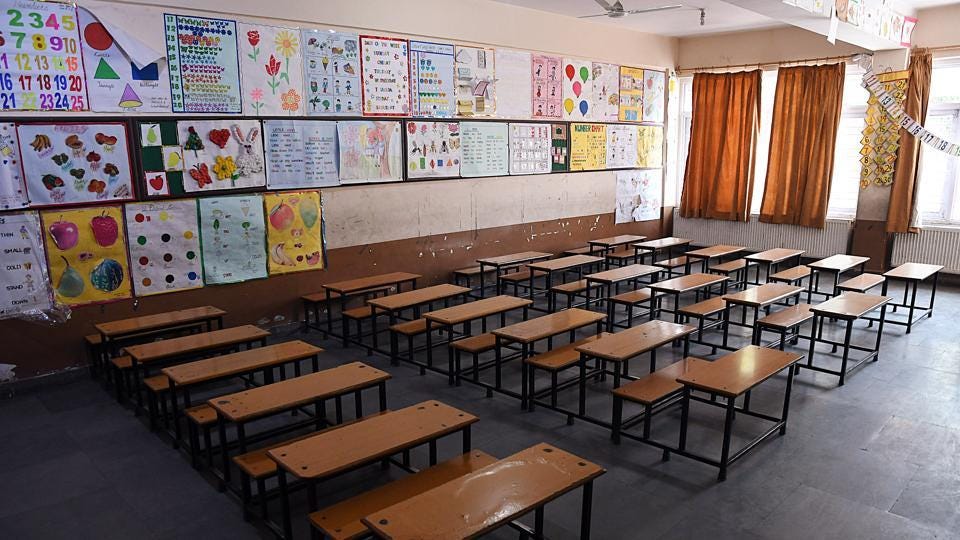 No students turn up as higher secondary schools open in Kashmir | Latest  News India - Hindustan Times