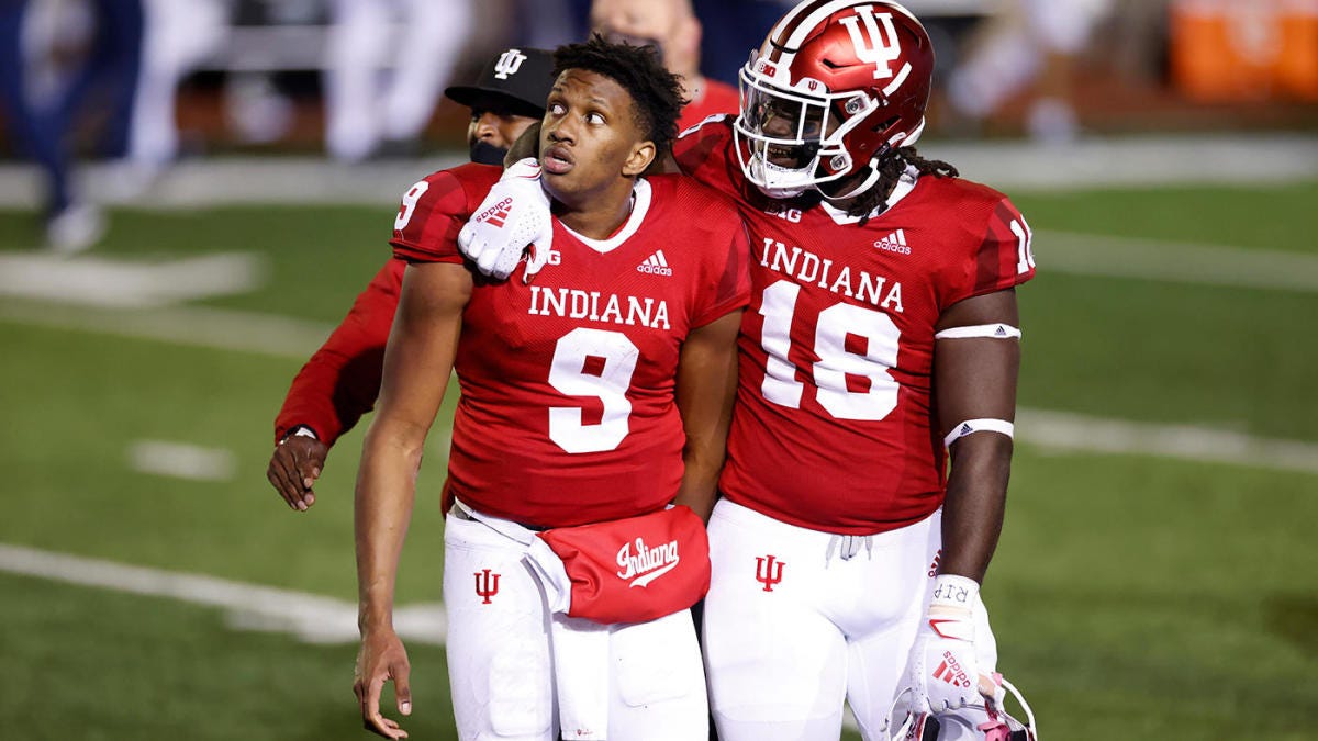 Indiana QB Michael Penix Jr. out for the season after suffering a torn ACL  in win over Maryland - CBSSports.com