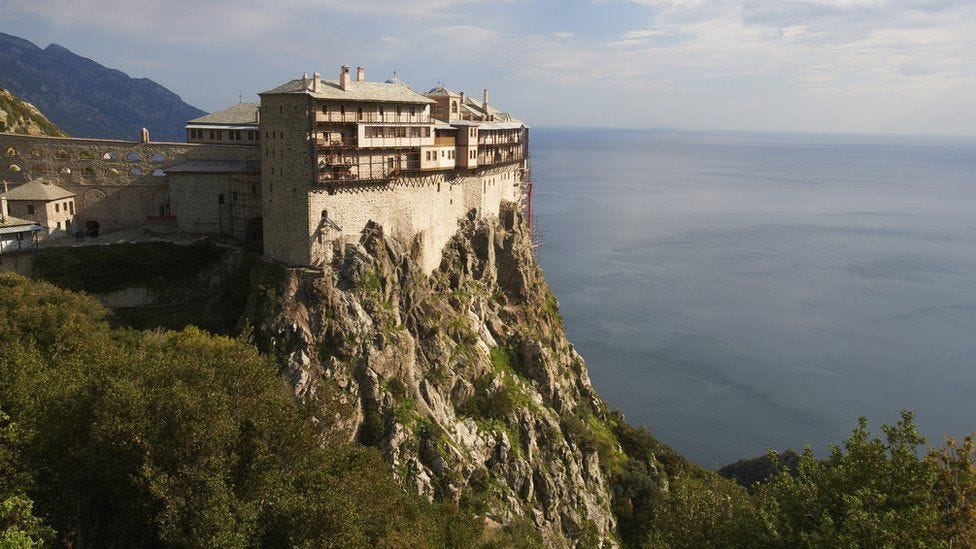 Why are women banned from Mount Athos? - BBC News