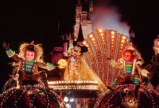 Step In Time: 'SpectroMagic' Lights up Magic Kingdom Park | Disney Parks  Blog