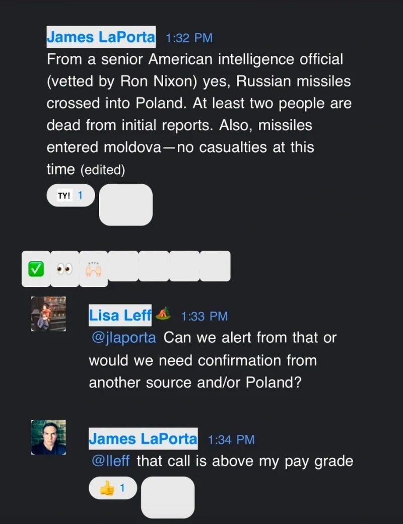 AP Russia Poland missile James LaPorta