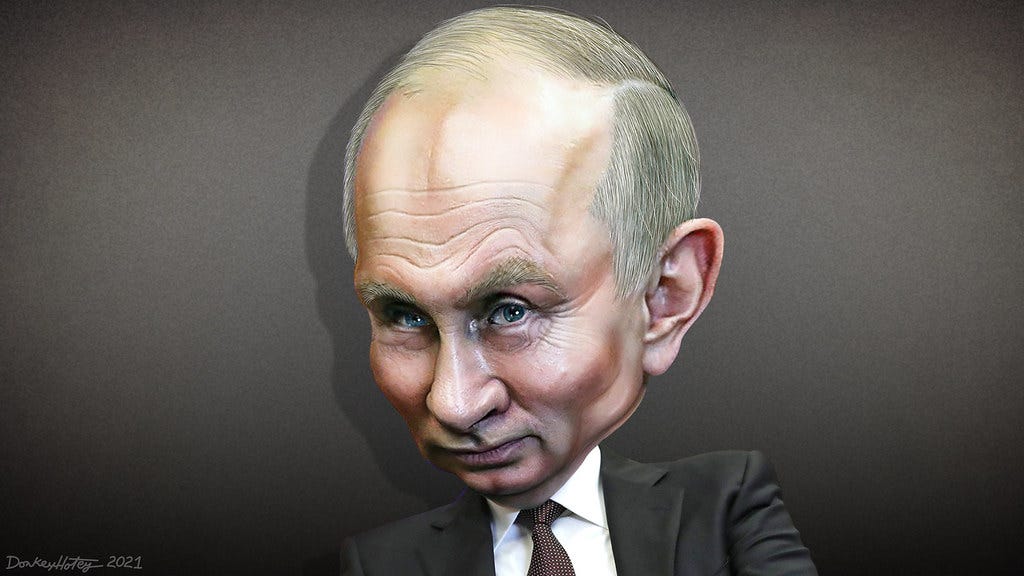 Vladimir Putin - Caricature | Vladimir Vladimirovich Putin, … | Flickr