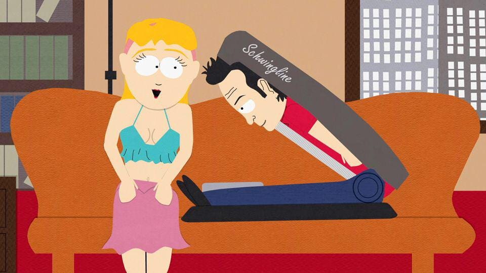 Rob Schneider is..... The Stapler (PG-13) : southpark