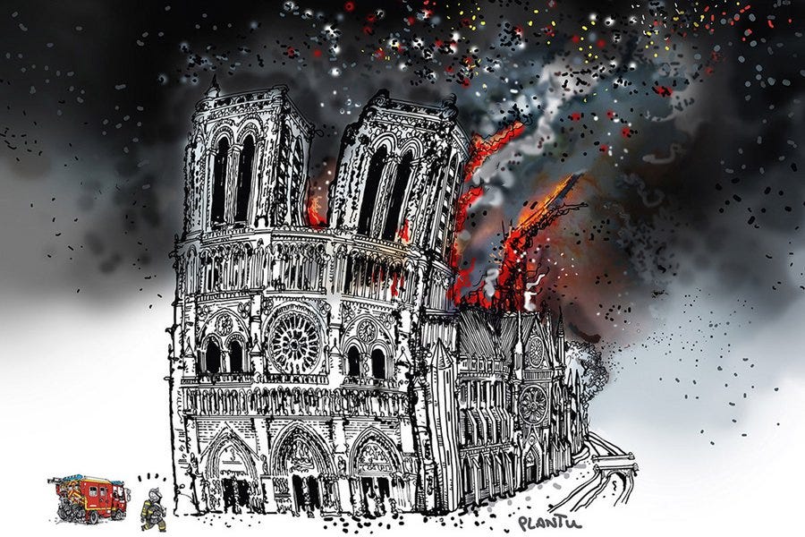 Notre-Dame brûle - France Catholique