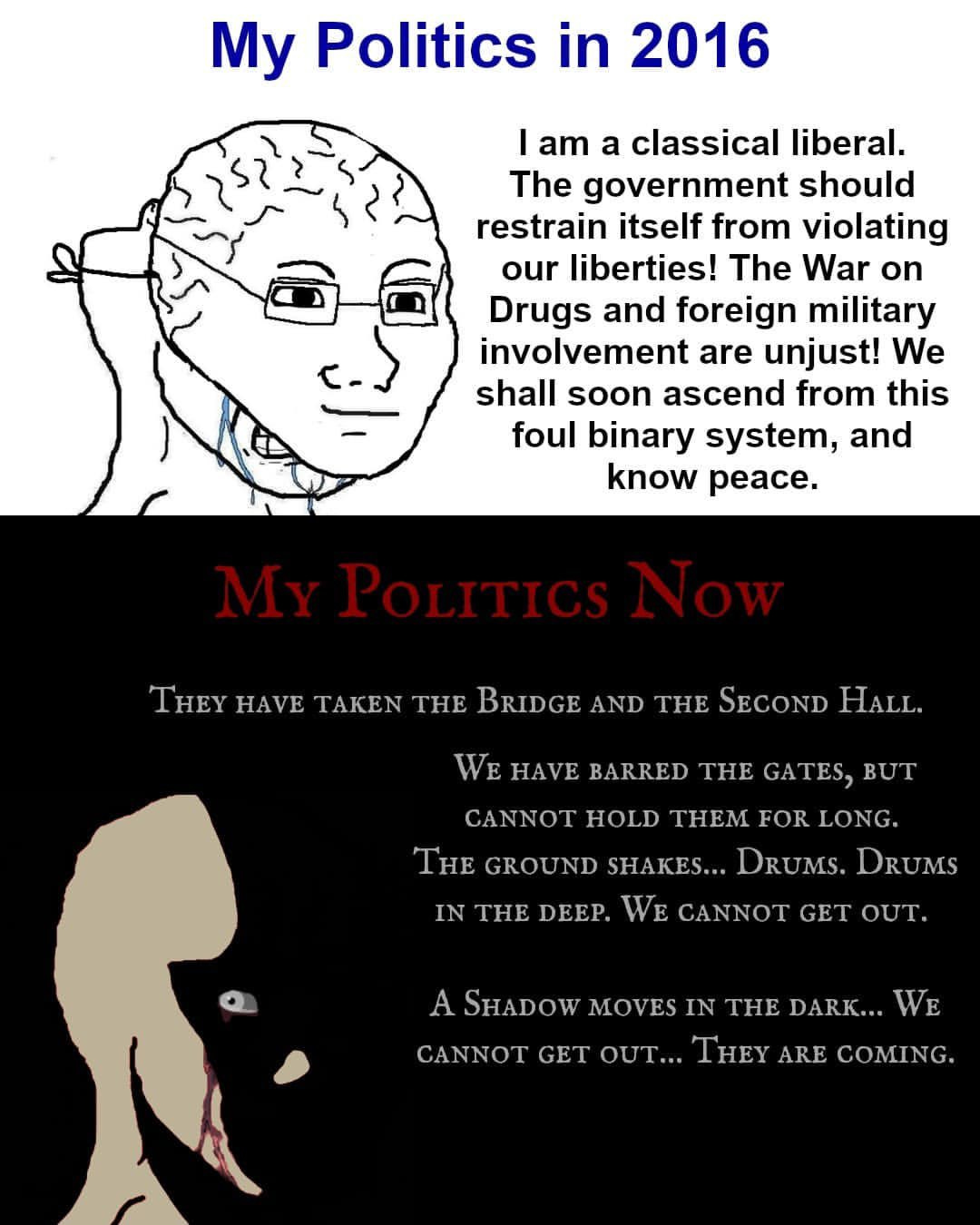 Personal Politics | Wojak | Know Your Meme