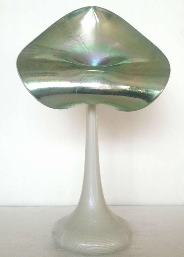 Jack-in-the-Pulpit Glass Vase by Stuart Abelman