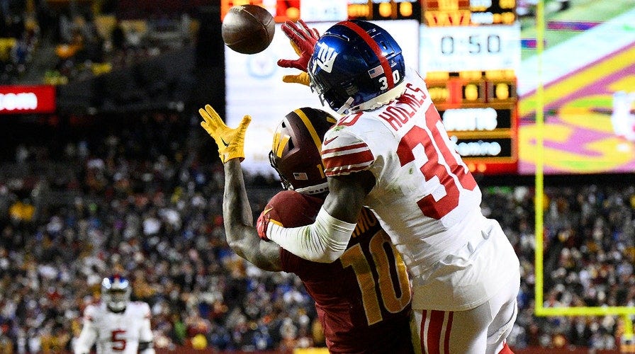 Giants-Commanders game ends with controversial no call in end zone: 'It's  clearly a foul' | Fox News