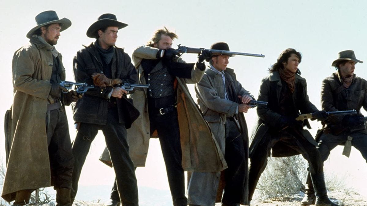 Young Guns (1988) directed by Christopher Cain • Reviews, film + cast •  Letterboxd