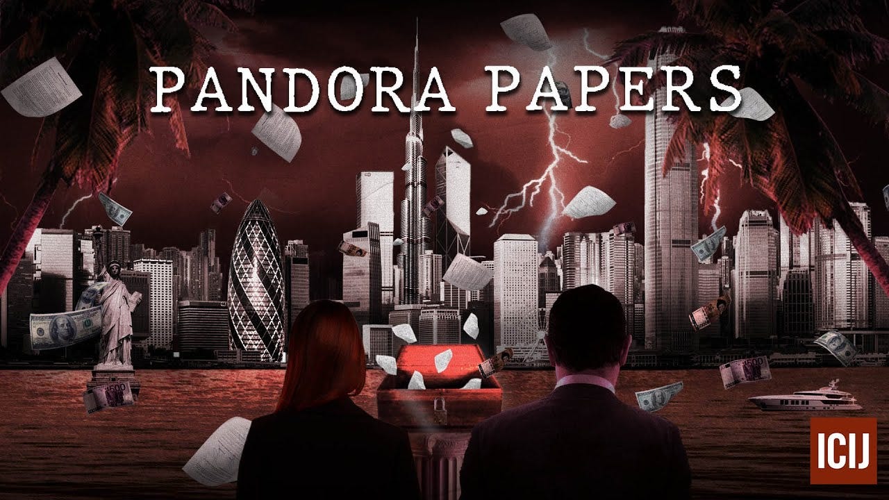 Pandora Papers&#39; points to major tax evasion by global financial oligarchy -  The Frontier Post