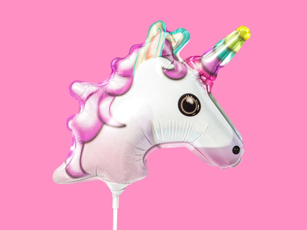 CDCROP: Uniswap unicorn balloon (Getty Images)