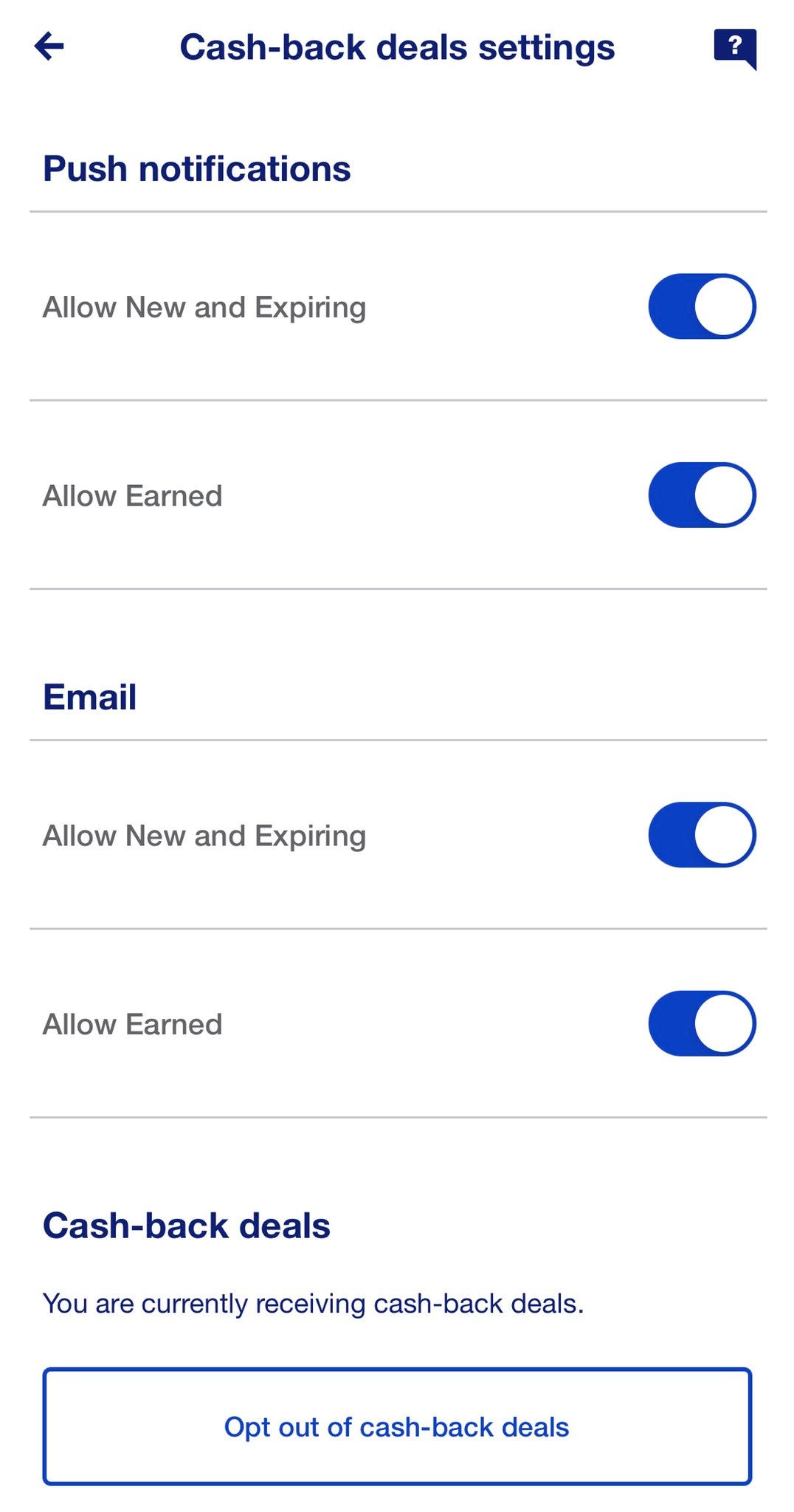 Cardlytics $CDLX: New Observations, Thoughts, Conclusions, and Allocations Regarding Q3 and Q4 2021 - New user experience and new user interface UI with push notifications in US Bank Cash-back deals