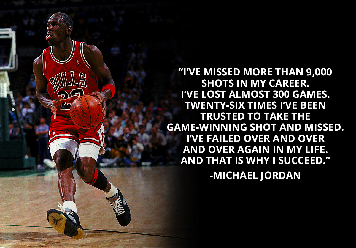Michael Jordan Failure Quote