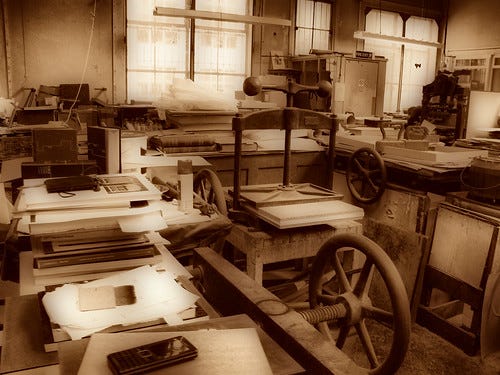 At the Bayntun-Riviere bindery