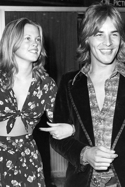 r/OldSchoolCool - Melanie Griffith and Don Johnson in the 70s.