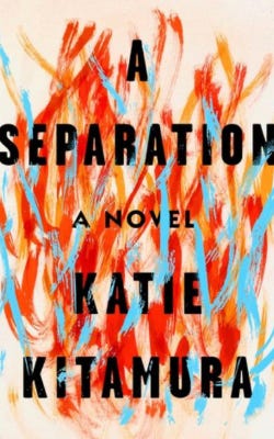 Book cover of A Separation by Katie Kitamura