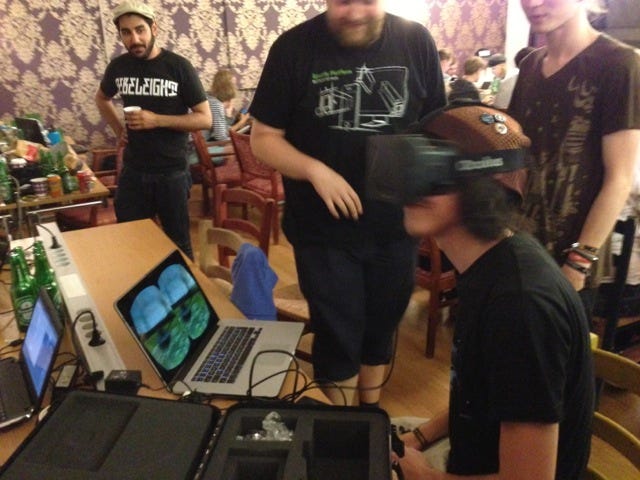The Oculus Rift in action