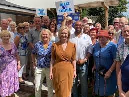 Prime Minister candidate Liz Truss in Earls Colne visit | Halstead Gazette