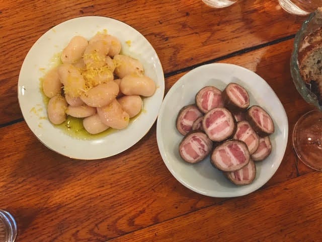 Snacks at La Buvette