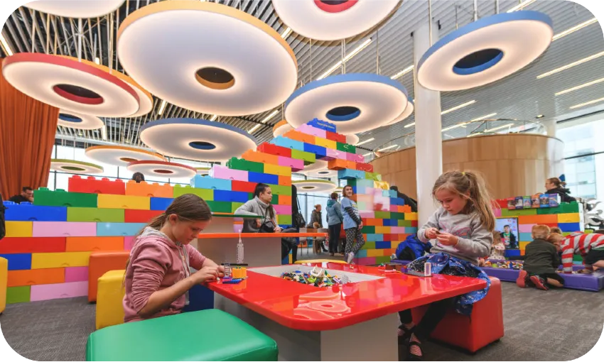 Tūranga, Christchurch’s Central Library, which opened in 2018 (Photo by Kai Schwoerer/Getty Images) 
