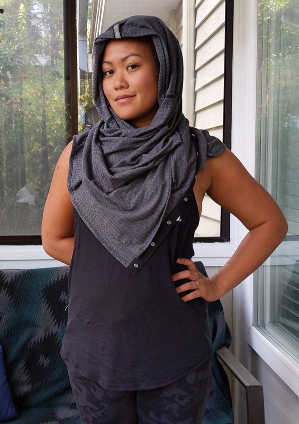 How to Wear lululemon Vinyasa Scarf Helmet