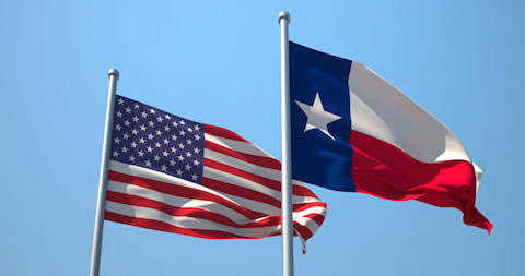 Usa and Texas Flag (various Stock Footage Video (100% Royalty-free) 6893944  | Shutterstock