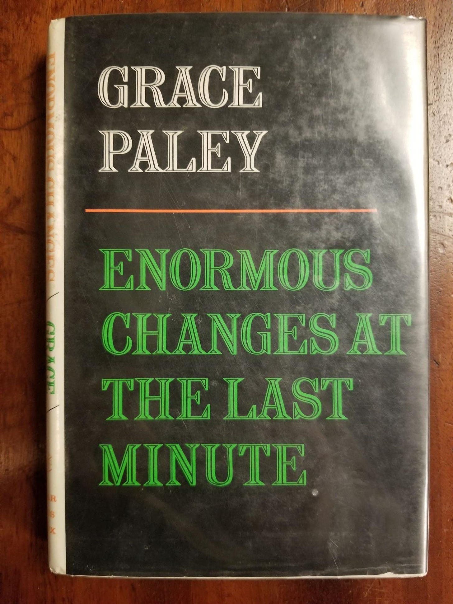 cover of Grace Paley's Enormous Changes at the Last Minute