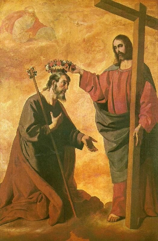 Image result for coronation of st joseph zurbaran