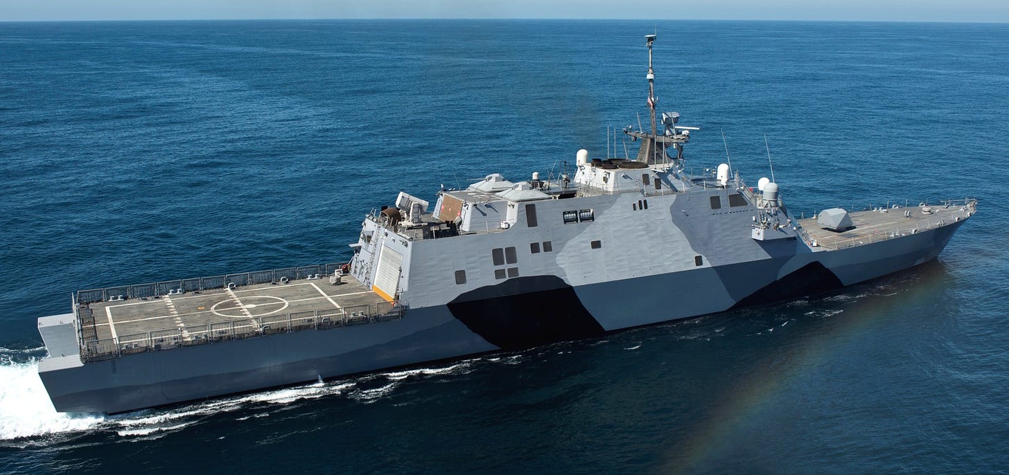 Freedom class LCS Littoral Combat Ship US Navy