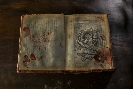 evil dead - interior