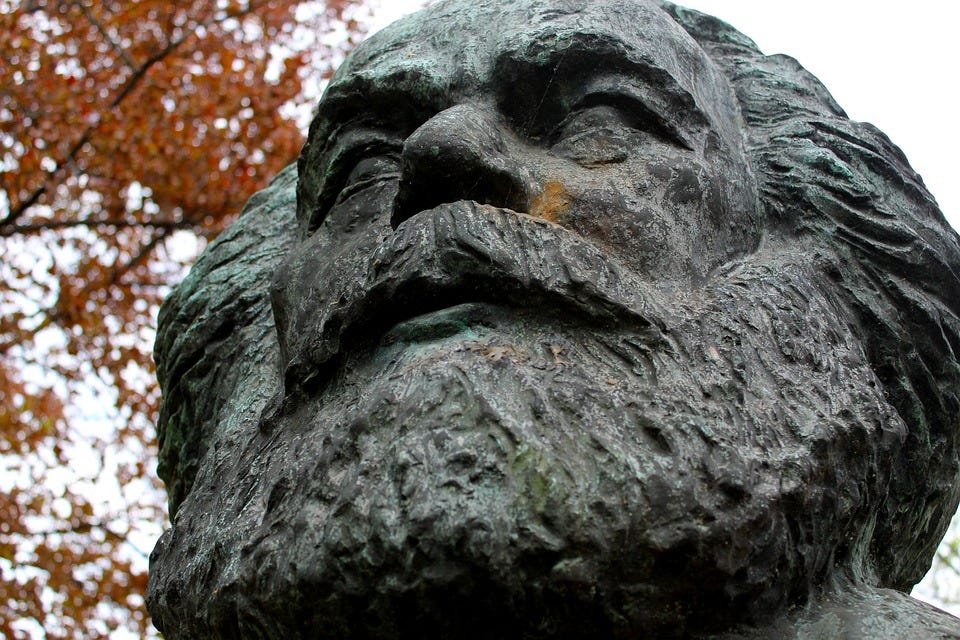 Statue, Dessau, Marx, Politics, Socialism, Training