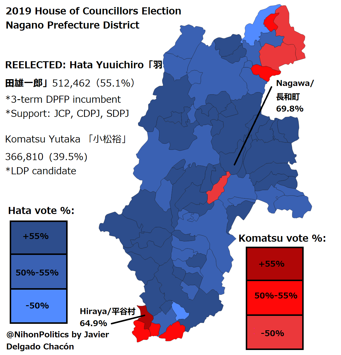 2019 Hoc Nagano District Election Results