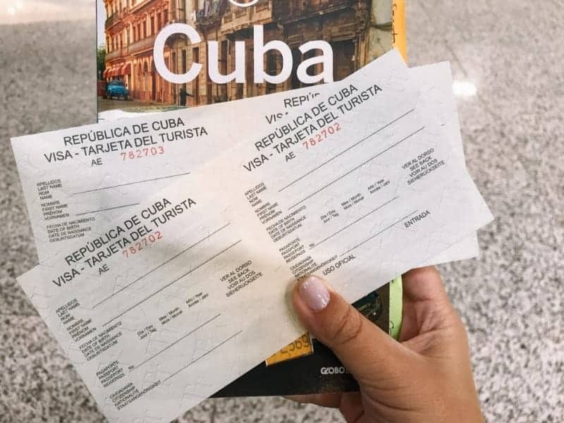 Cuba Tourist Card: How to Get a Visa for Cuba in 2022