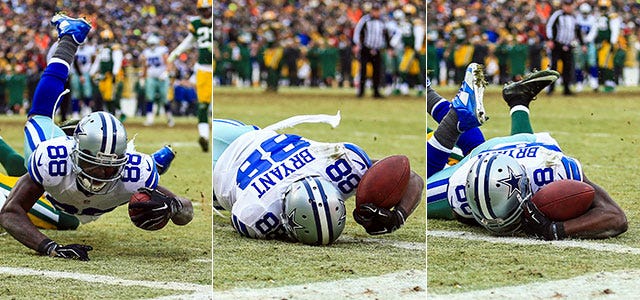 Referee explains why Dez Bryant's catch was ruled incomplete - CBSSports.com