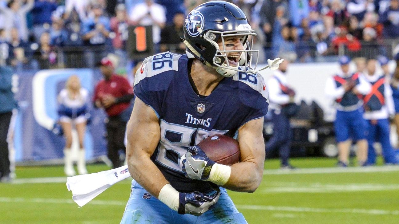 Titans sign tight end Anthony Firkser to one-year deal