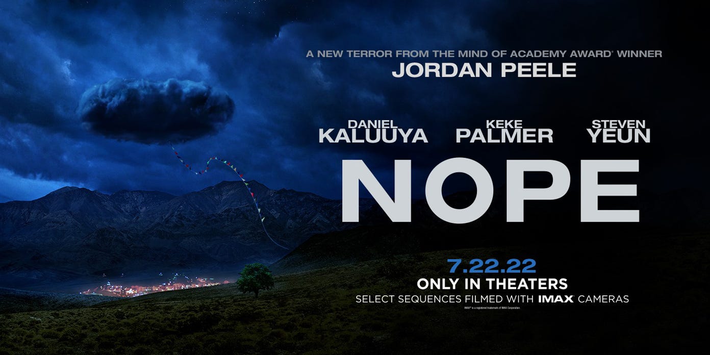 Check Out The New Poster For Jordan Peele&#39;s New Nightmare “Nope”Check Out  The New Poster For Jordan Peele&#39;s New Nightmare “Nope” - Irish Film Critic