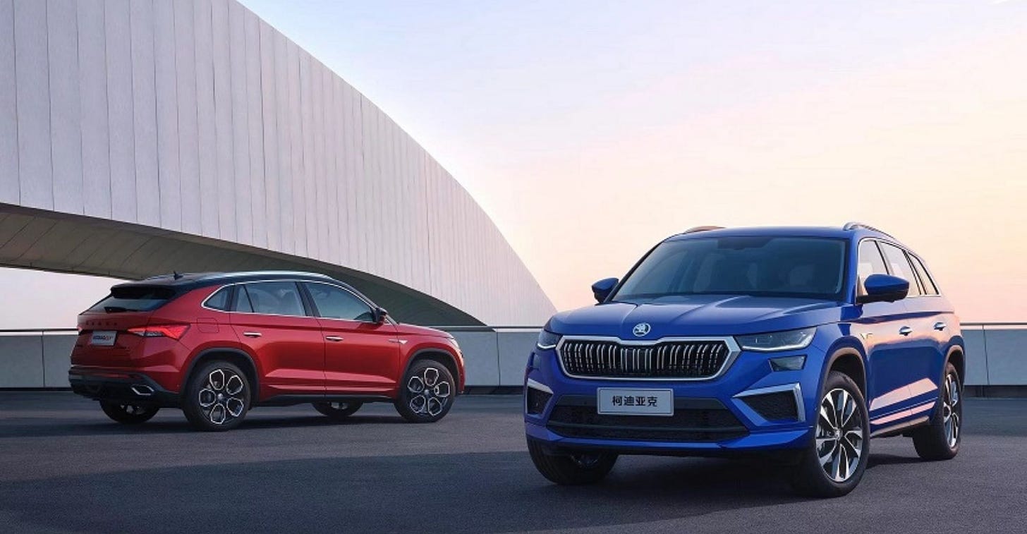 Volkswagen’s Skoda Reportedly Reassessing Future Strategy in China