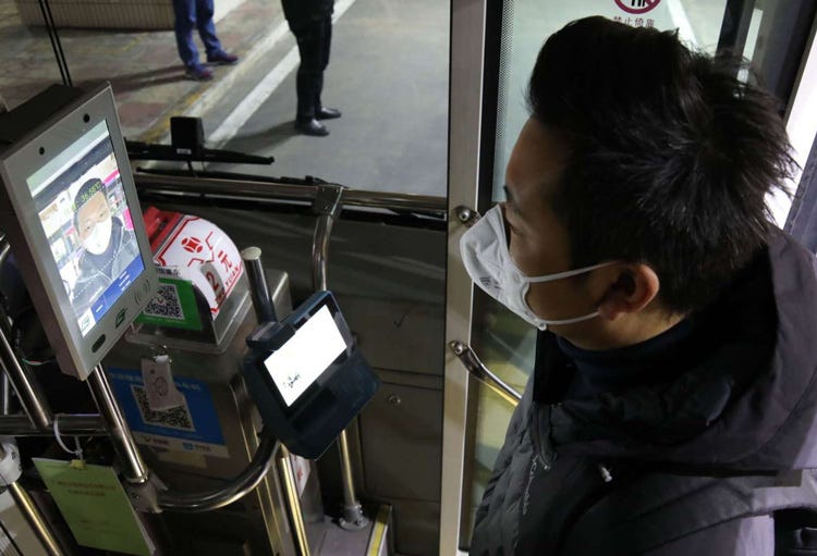 Facial Recognition Thermometer Arrives in Buses in China ...