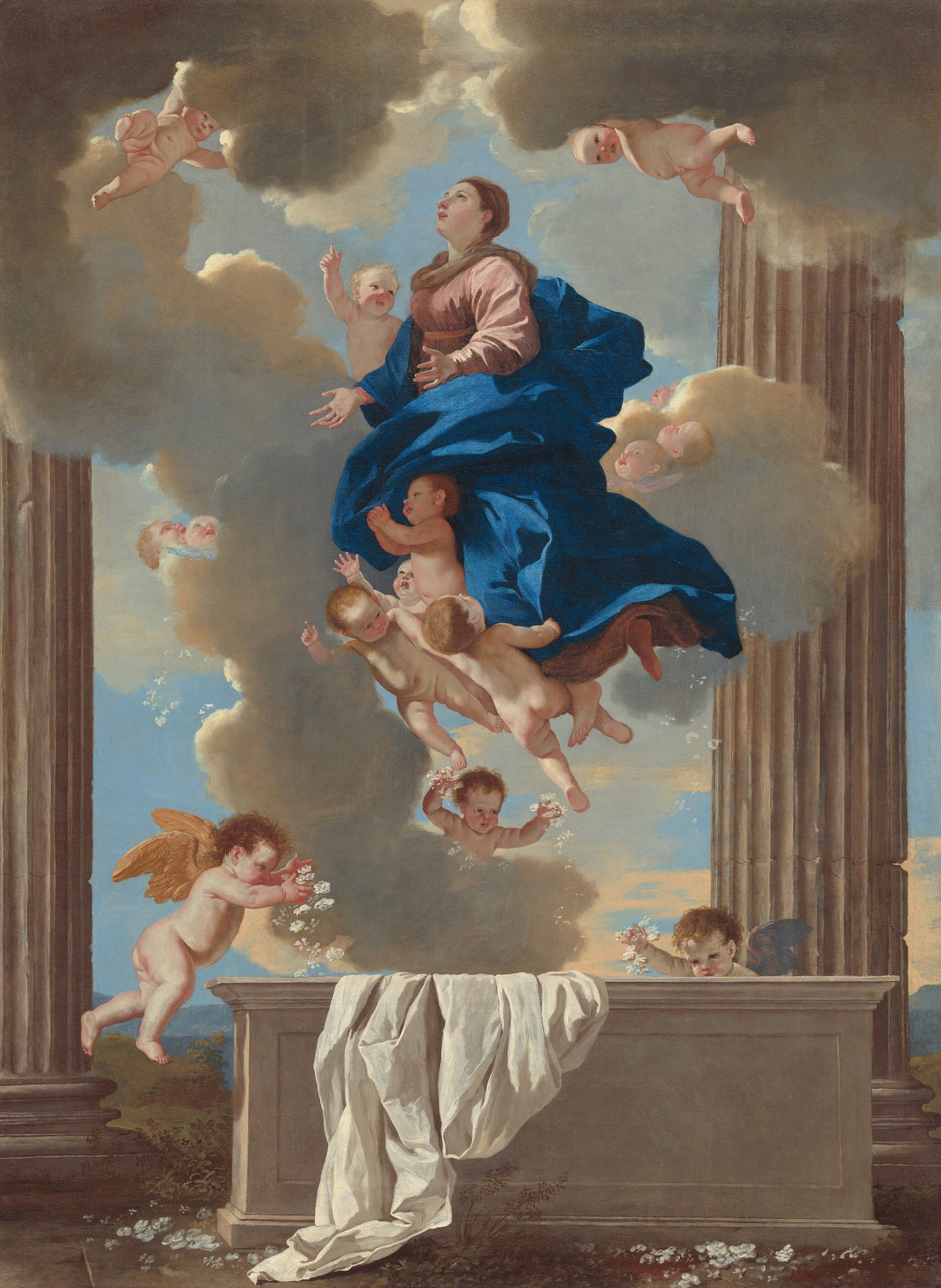 The Assumption of the Virgin, c. 1630/1632 by Nicolas Poussin