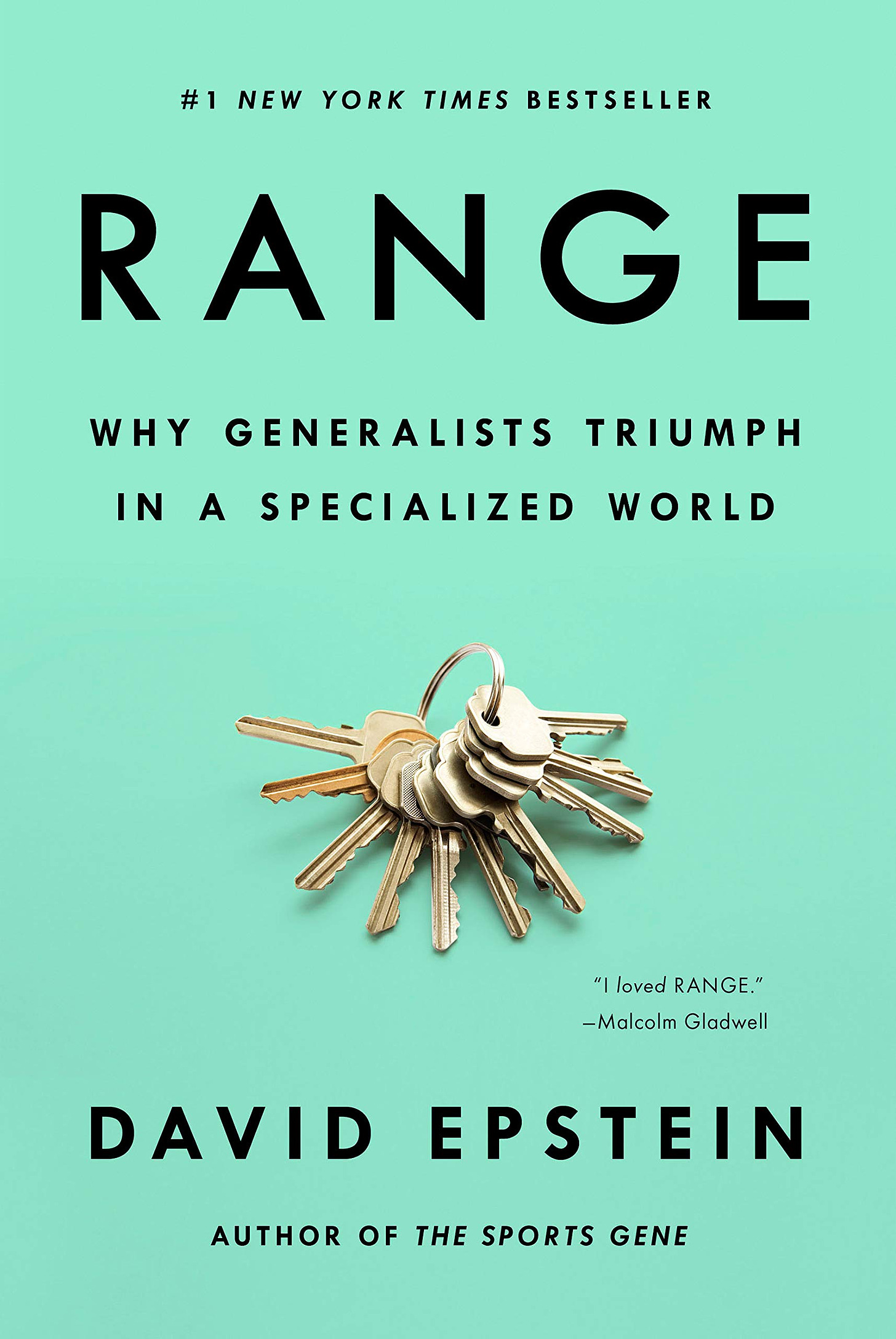 Range: Why Generalists Triumph in a Specialized World: Epstein, David:  9780735214484: Amazon.com: Books