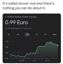 The Sports Memery - We're calling the shots now Europe. You play football  with your hands now 🇺🇲. . . 📸: @Wow that is violently American | Facebook