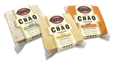 Field Roast's Chao Slices (from left: Coconut Herb, Creamy Original, Tomato Cayenne)