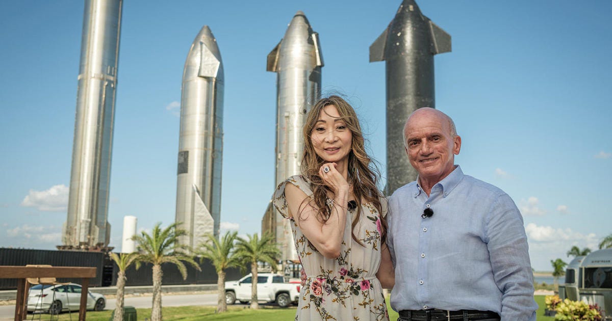 Dennis Tito, world's first space tourist, plans flight around the moon  aboard SpaceX Starship - CBS News
