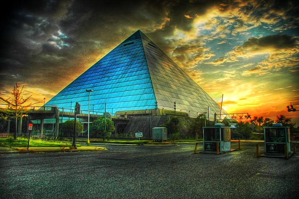 Pyramid Arena Memphis TN | en.wikipedia.org/wiki/Pyramid_Are… | Flickr