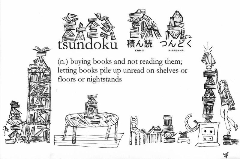 Tsundoku,&quot; the Japanese Word for the New Books That Pile Up on Our Shelves,  Should Enter the English Language | Open Culture