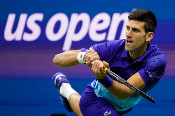 Novak Djokovic had previously said that playing in the U.S. Open would be unlikely without a relaxing of travel rules for foreign visitors to the United States.