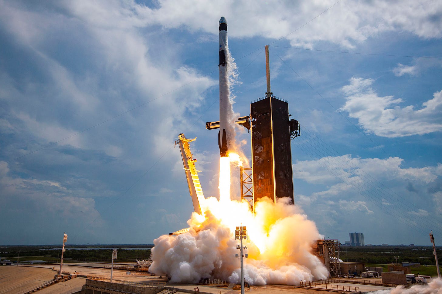 SpaceX launch photos: Historic NASA crewed rocket launch in images | Fortune