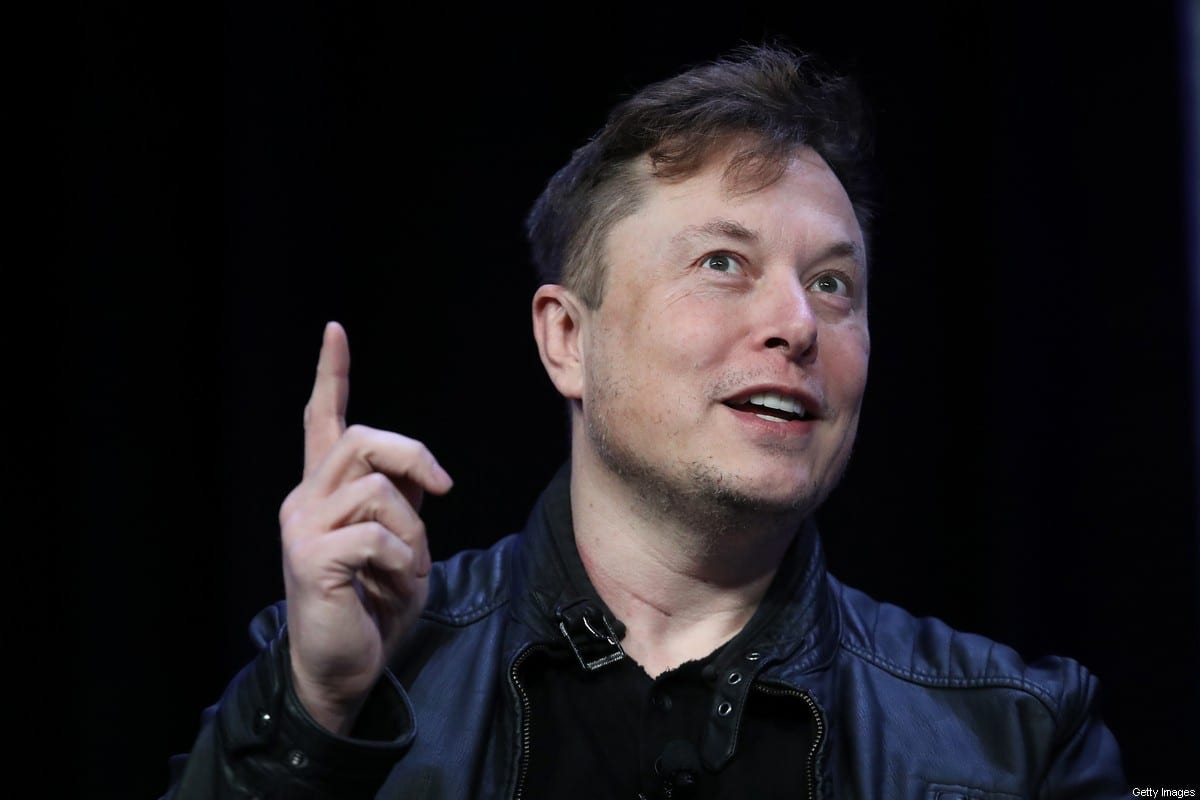 Elon Musk Speaks At Satellite Conference In Washington, DC - Middle ...