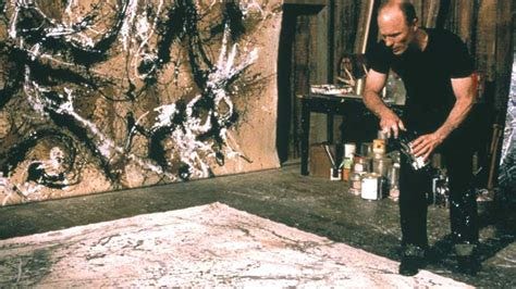 Ed Harris as Jackson Pollock in the film "Pollock"